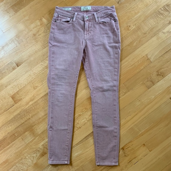 Lucky Brand Brooke Skinny Light Pink Jeans Size 6/29 - Picture 1 of 7